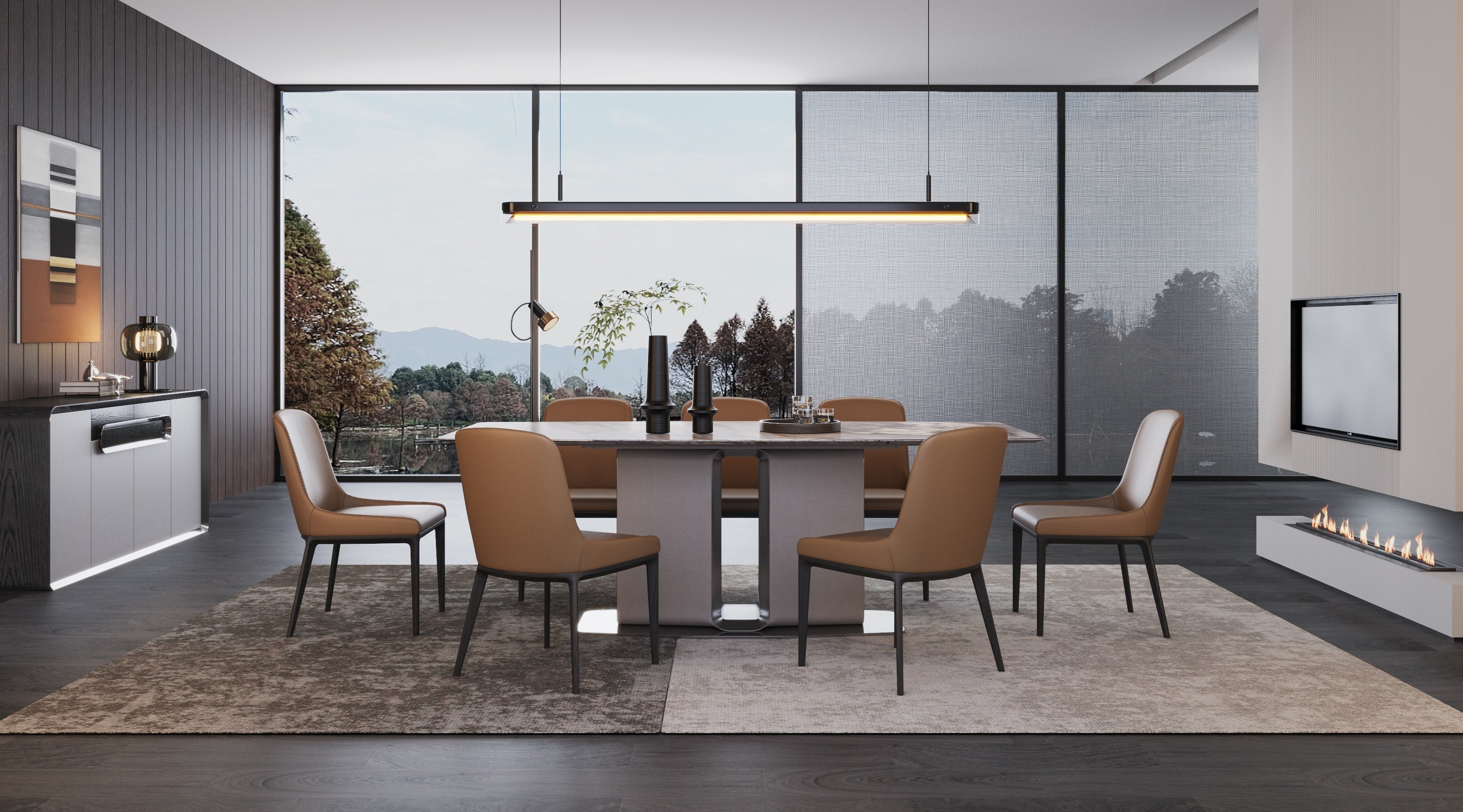 Stary Night (Rectangular) Dining Table