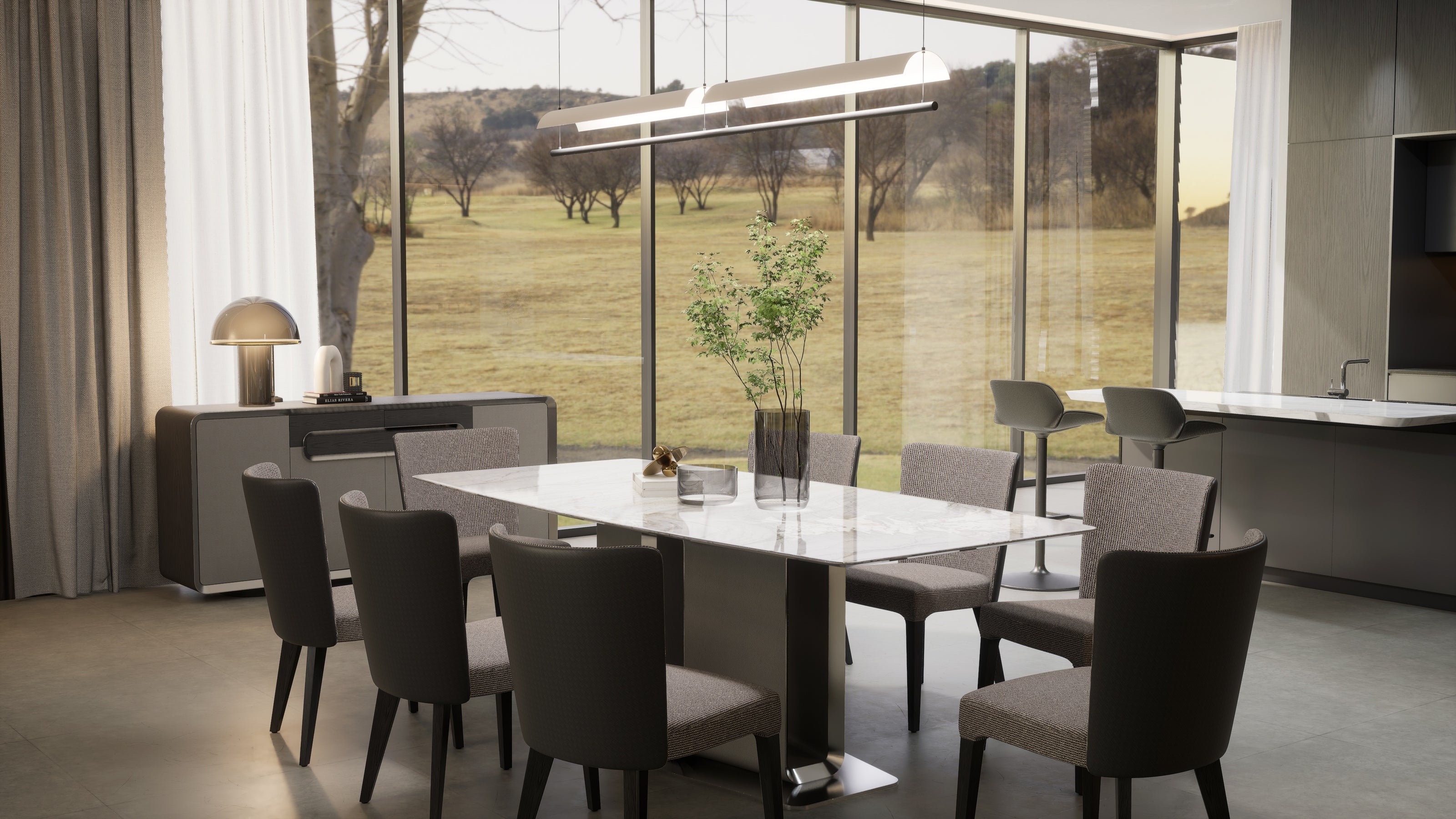 Stary Night (Rectangular) Dining Table