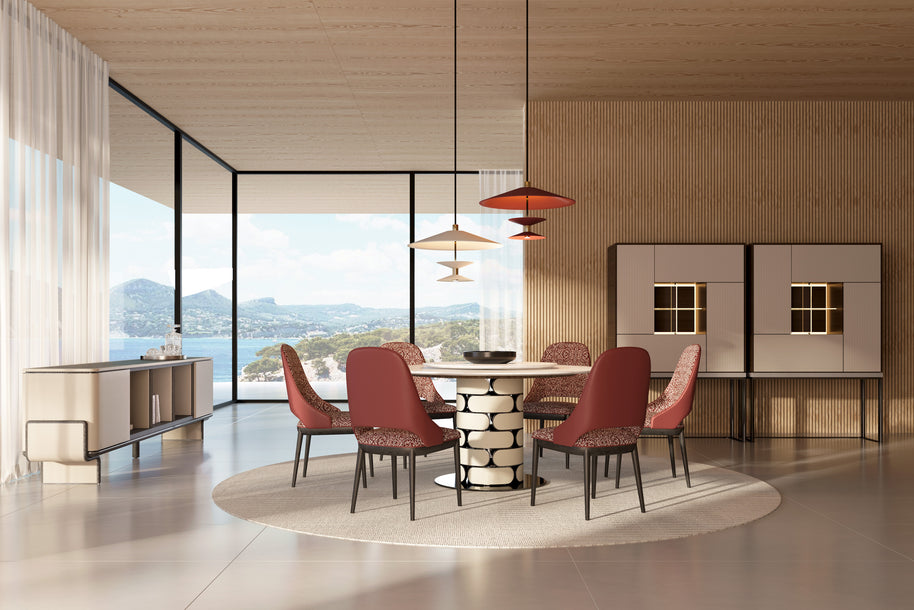 The Starry Night Round Dining Table